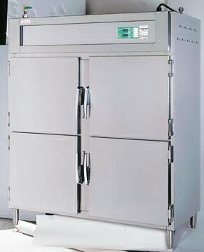 押切電機電体温蔵庫(向こう正面開扉手合い上・下2枚扉標準尺度型)OHS-150-TA