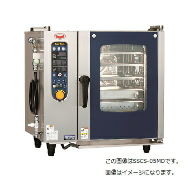 新品!マルゼン電気式スチームコンベクションオーブン(スーパースチーム)シンプルシリーズW680*D560*H685 SSCS-05MD