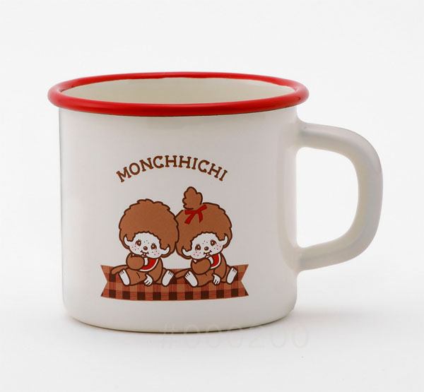 楽天市場】ホーローマグ モンチッチ チェック『7cmマグ』 富士ホーロー