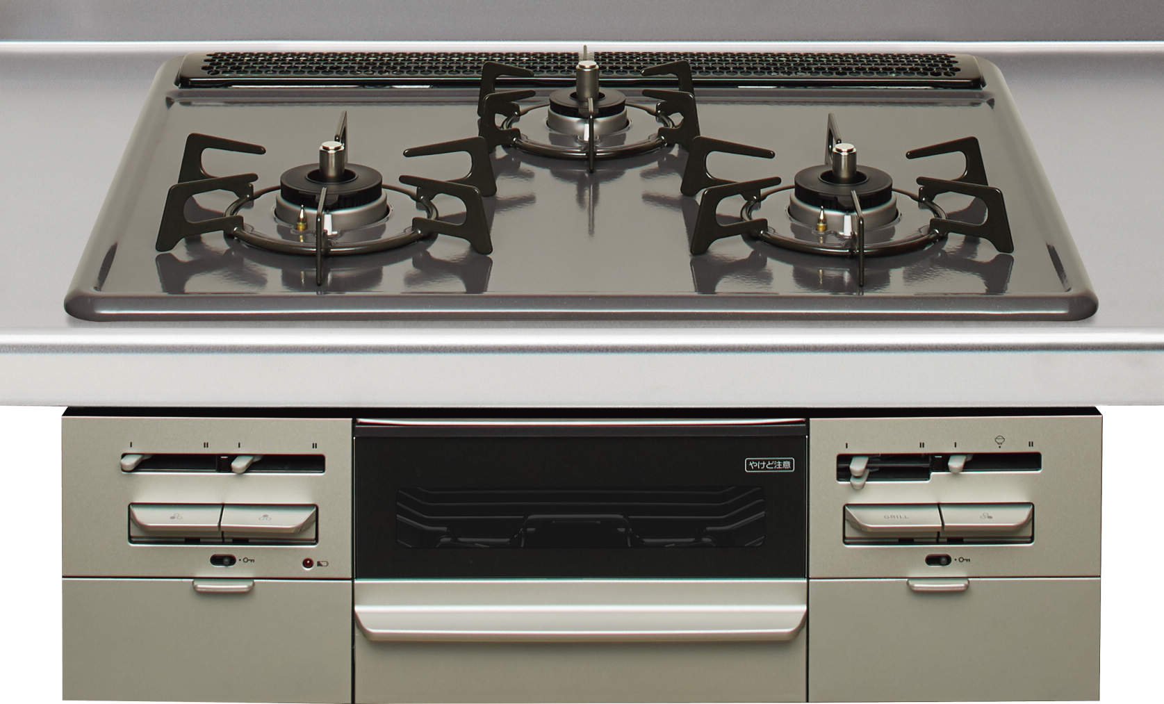 ガスコンロ クリナップ ZGGVK6R24VSE-E 3口コンロ ホーロートップタイプ 間口60cm|キッチン取付け隊(店)