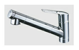 浄水器 寒冷地用 KVK製(永大産業)JS-KM6001ZECBM2 浄水器一体型水栓(ハンドシャワー)|キッチン取付け隊(店)