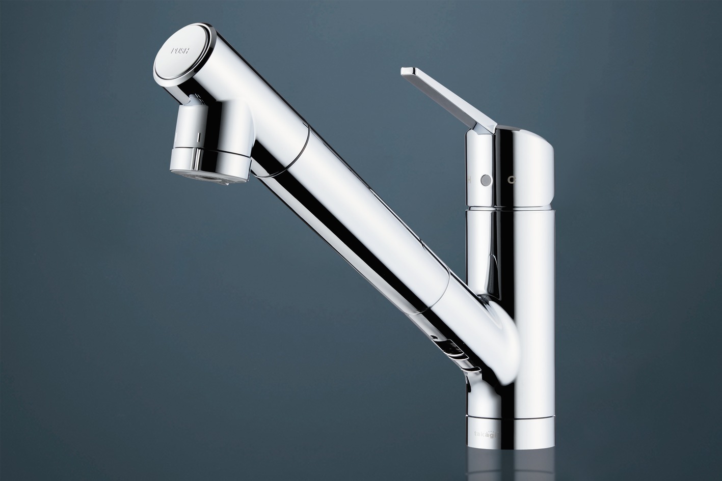 浄水器　一般地用　タカギ製(Housetec)　JY196MN-9NTN03　浄水器内蔵水栓（ホース付）｜キッチン取付け隊（店）
