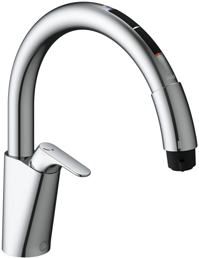 浄水器 一般地用 INAX製(LIXIL) JF-NAB466SYX(JW) キッチン用タッチレス水栓(ビルトイン形) ナビッシュタイプ|キッチン取付け隊(店)