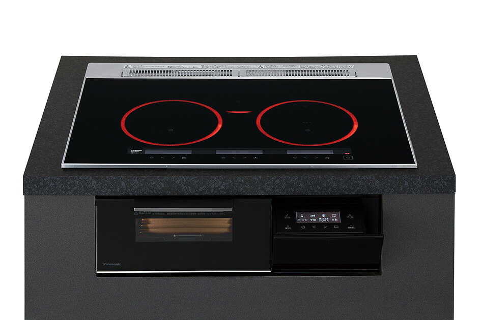 IHクッキングヒーター パナソニック製（Panasonic）KZ-A1M7K　3口IH　幅75cm　ジェットブラック｜キッチン取付け隊（店）