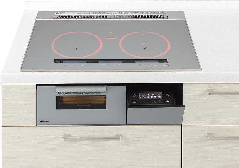 IHクッキングヒーター パナソニック製（Panasonic）JUGSA1M7SK　間口75cm　3口IH　シングルオールメタル対応　シルバー｜キッチン取付け隊（店）