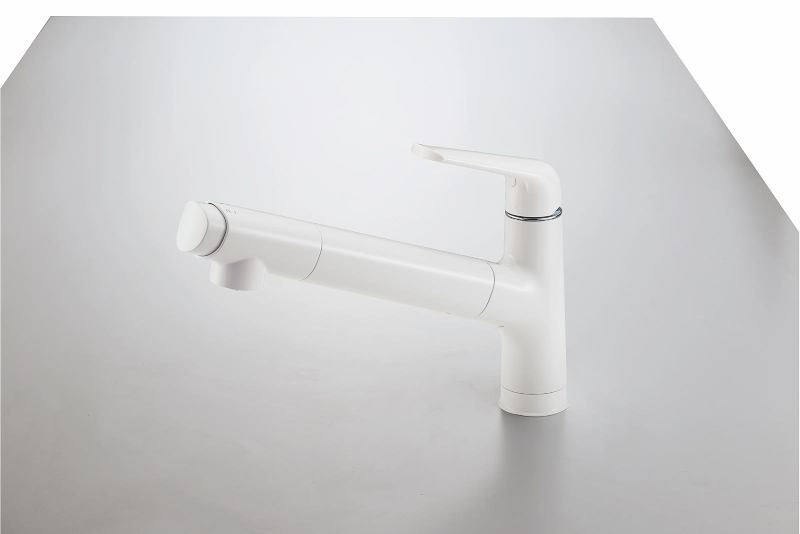 浄水器　一般地用　 パナソニック製（Panasonic）JUA06FWSNEB2 ホワイト　スゴピカ素材　混合水栓サラサラワイドシャワー浄水器一体｜キッチン取付け隊（店） 21,483円