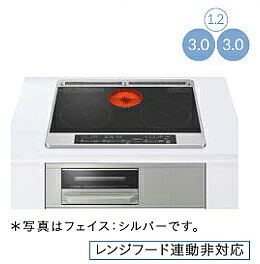 IHクッキングヒーター　タカラスタンダード　HTB-TS6AKK　2口IHヒーター+1口クイックラジエントヒーター　両面焼きグリル　幅60cm　ブラック｜キッチン取付け隊（店）