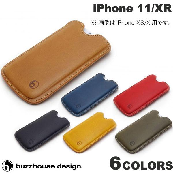 buzzhouse design iPhone 11 / XR ハンドメイドレザーケース バズハウスデザイン (スマホケース・カバー)