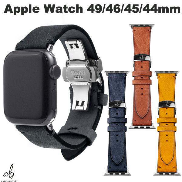 アップルウォッチ バンド 本革 交換ベルト Apple Watch レディース メンズ おしゃれ かわいい ABBI SIGNATURE Apple Watch 49 / 46 / 45 / 44mm MARGOTイタリアンレザーバンド アビー シグネチャ (アップルウォッチ ベルト バンド)｜Premium Selection 店