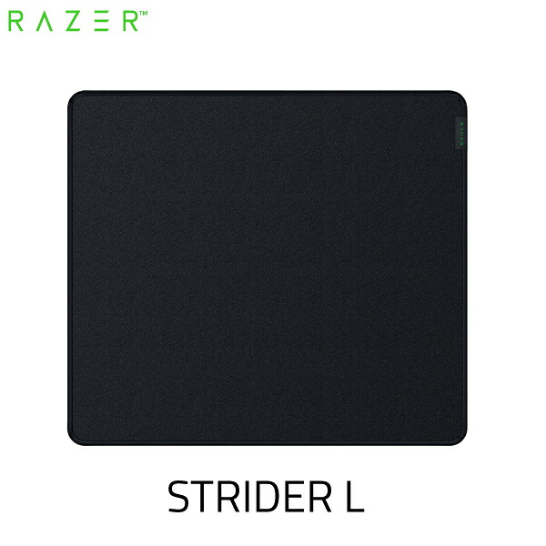 Razer Strider L ソフト/ハード ハイブリッド ゲーミングマウスパッド ブラック # RZ02-03810200-R3M1 レーザー (ゲーミングマウスパッド) レイザー