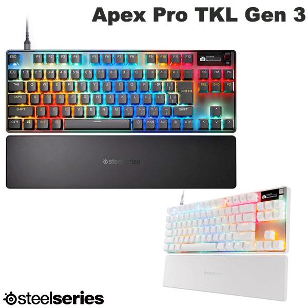 [正規販売店] SteelSeries Apex Pro TKL Gen 3 JP 日本語配列 / US 英語配列 ゲーミングキーボード スティールシリーズ (キーボード)｜Premium Selection 店