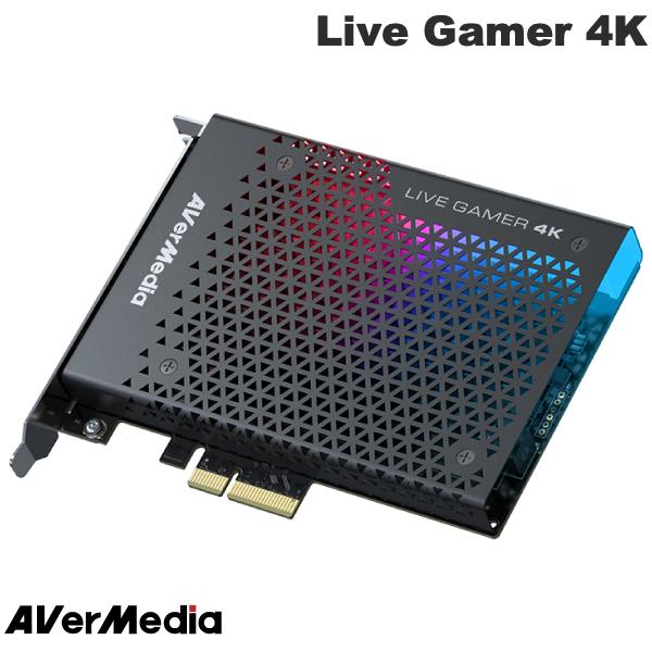 【楽天市場】AVerMedia TECHNOLOGIES Live Gamer 4K 高リフレッシュレートパススルー対応 PCI ...
