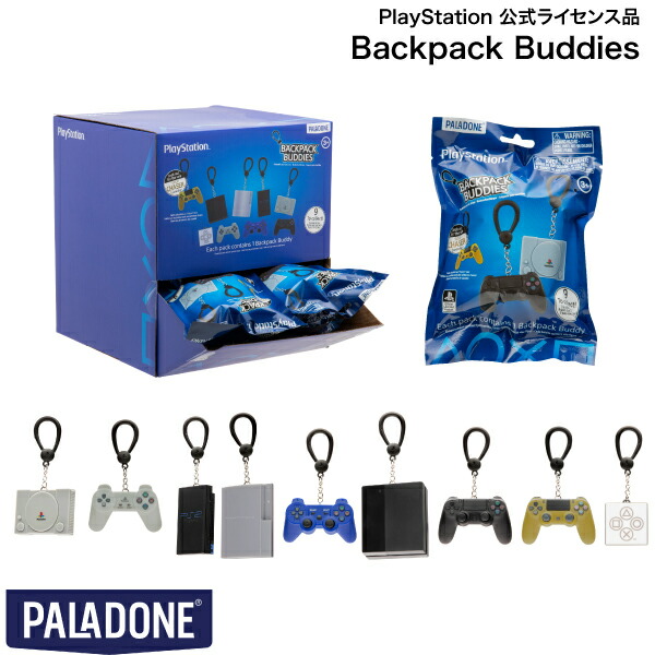 PALADONE Backpack Buddies / PlayStation 公式ライセンス品 # PP10499PS パラドン (アクセサリー)