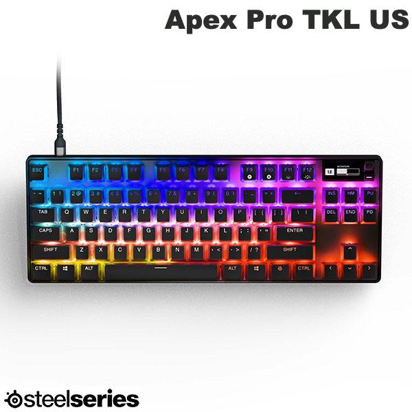 楽天市場】【感謝祭11月15日限定☆500円OFFクーポン配布中】【楽天1位】 SteelSeries Apex Pro TKL JP (2023)  日本語配列 88キー 有線 テンキーレスメカニカルゲーミングキーボード APC機能 OmniPoint 2.0 スイッチ # 64861J  スティールシリーズ (キーボード) : Premium ...