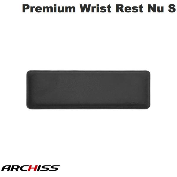 ARCHISS Sサイズ Ultrasuede nu Premium Wrist Rest Nu ウルトラスエード ヌー プレミアムリストレスト # AS-PRWRN-BKS アーキス (リストレスト)