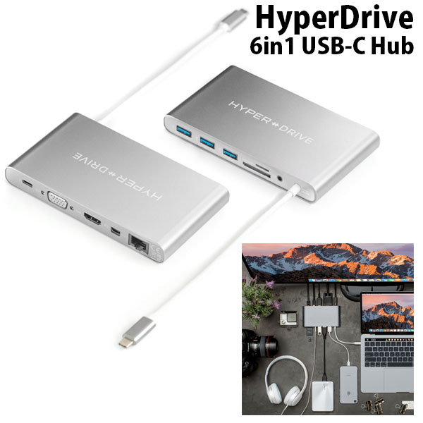 HYPER++ HyperDrive USB Type-C 11 in 1 Ultimate Hub PD対応 # HP15583 ハイパー (USB Type-C アダプタ)画像