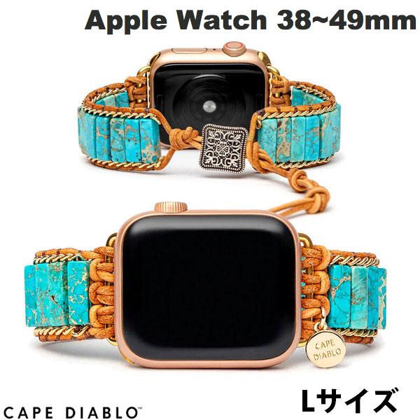 【楽天市場】[ネコポス発送] CAPE DIABLO Apple Watch 3849mm 天然石バンド ハンドメイド ネイティブ