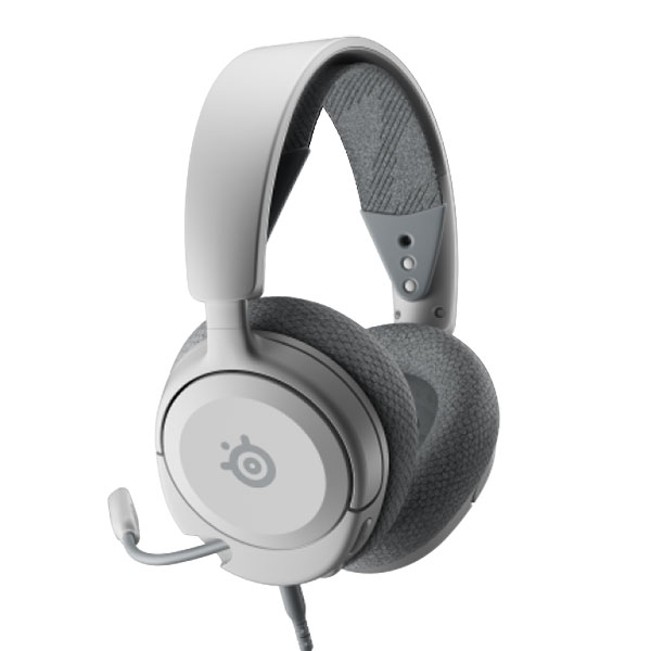 SteelSeries Arctis Nova 1 有線 ゲーミングヘッドホン ホワイト # 61607J スティールシリーズ (ヘッドホン)