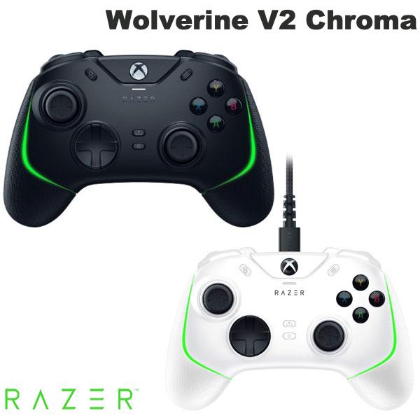 【Razerセール★～7/21まで】 コントローラー Xbox PC 有線 背面ボタン レイザー Razer Wolverine V2 Chroma Xbox Series X / S / One / PC (Windows 10) RGBライティング 対応 有線 ゲームパッド レーザー 振動あり [R0709]画像