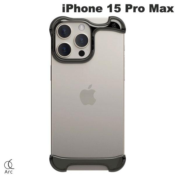 Arc iPhone 15 Pro Max Arc Pulse アルミバンパー チタングレー # AC26348i15PM アーク (スマホケース・カバー) バンパー バンパーケース かっこいい おしゃれ｜Premium Selection 店