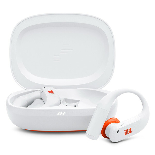 JBL Endurance Peak 4 Bluetooth 5.4 IP68 防水防塵対応 完全ワイヤレスイヤホン ホワイト # JBLENDUPEAK4WHT ジェービーエル (左右分離型ワイヤレスイヤホン) ジェイビーエル｜Premium Selection 店