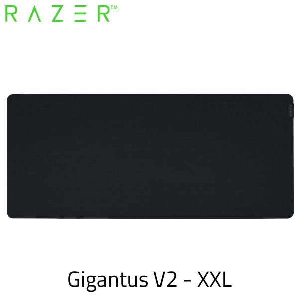 【国内正規品】 Razer Gigantus V2 マイクロウィーブクロスサーフェス ゲーミング デスクサイズ マウスパッド XXL # RZ02-03330400-R3M1 レーザー (ゲーミングマウスパッド) ギガンテス rnl26