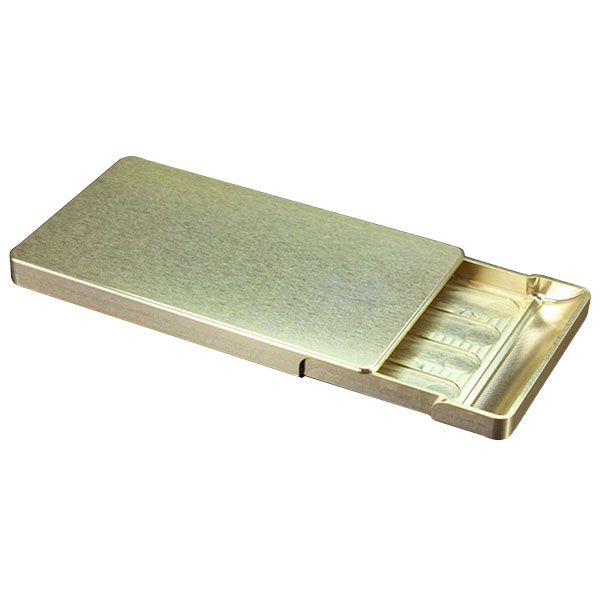 GILD design ジュラルミン削り出し名刺入れ ソリッド シャンパンゴールド # 49049 ギルドデザイン (ステーショナリー) 新生活 新社会人 プレゼント
