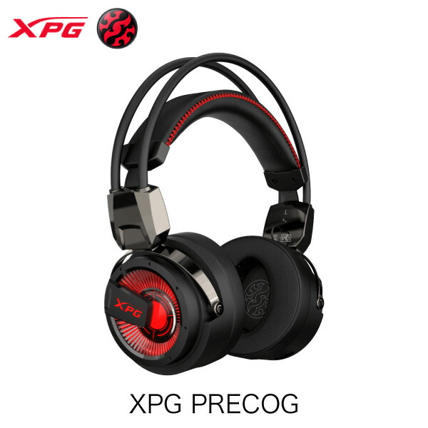 XPG Precog ゲーミングヘッドセット ハイレゾ対応 バーチャル 7.1 サラウンド USB Type-C対応 PS4,Switch対応 # XPG PRECOG エックスピージー (ヘッドホン)
