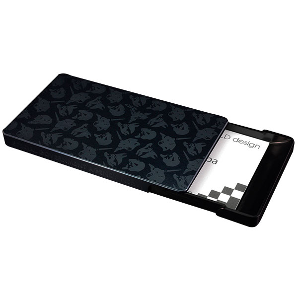 GILD design ジュラルミン削り出し名刺入れ EVA DURALUMIN CARD CASE BlackxNavy (渚カヲル) # GM-177 ギルドデザイン (ステーショナリー) 新生活 新社会人 プレゼント