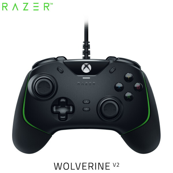 【500円OFFクーポン対象】【国内正規品】 Razer Wolverine V2 Xbox Series X / S / One / PC (Windows 10) 対応 有線 ゲームパッド # RZ06-03560100-R3M1 レーザー (ゲームコントローラー) ウルヴァリン画像