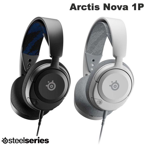 SteelSeries Arctis Nova 1P 有線 ゲーミングヘッドホン PlayStation 5専用 スティールシリーズ (ヘッドホン) アークティスノバ