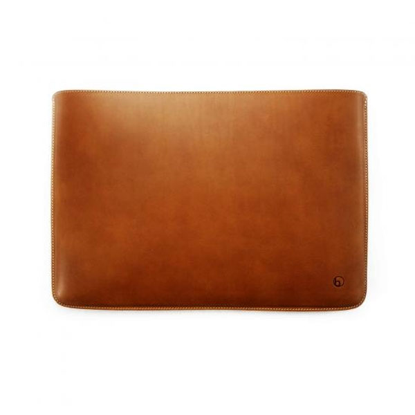 高級イタリアンレザー使用 buzzhouse design MacBook Pro 15 Retina ハンドメイドレザーケース Brown (ブラウン/MADE IN JAPAN) # bh-0306BR バズハウスデザイン (ブラウン/MADE IN JAPAN) (ノートPCスリーブケース)