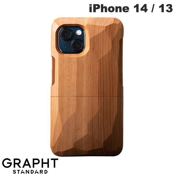 GRAPHT iPhone 14 / 13 Real Wood Case 平彫 いちい/オイル # GST1116-ichii グラフト スタンダード (スマホケース・カバー) 一位一刀彫 いちいいっとうぼり 個性的｜Apple専門店 キットカット 19,008円