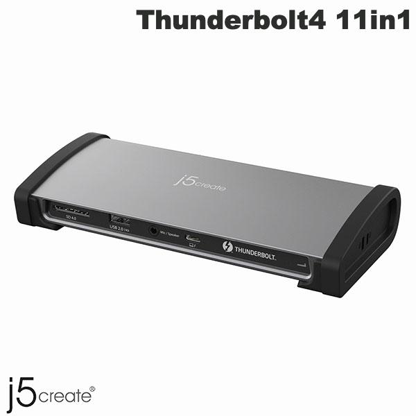 j5 create JTD568 4画面ドッキングステーション JTD568 Thunderbolt4 15in1 クワッドディスプレイ ドッキング