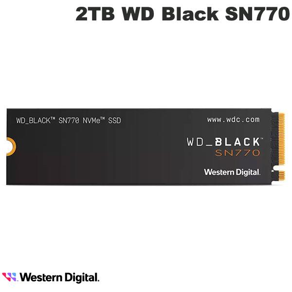 楽天市場】Western Digital 2TB WD Black SN770 NVMe SSD M.2 2280