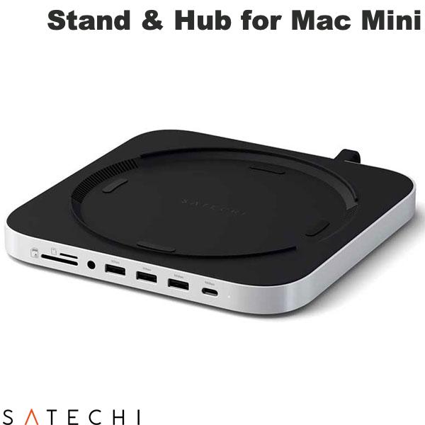 Mac mini スタンド＆ハブ NVMe SSDエンクロージャー付き Amazon.com: Satechi Mac mini Hub & Stand with SSD Enclosure