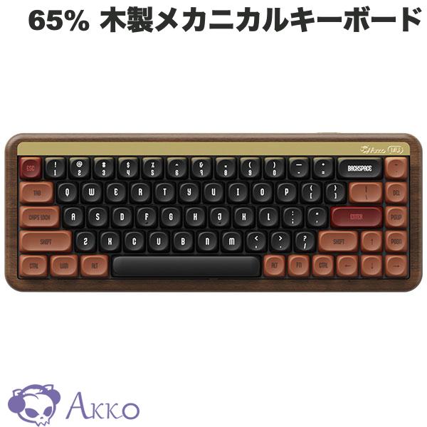【国内正規品】 Akko MU01 65% 英語配列 USB / 2.4GHz / Bluetooth 5.0 ワイヤレス Akko Rosewood キースイッチ ガスケットマウント テンキーレス 68キー メカニカルキーボード 4000mAh バッテリー内蔵 RGBバックライト アッコ R0319 abf25|Apple専門店 キットカット