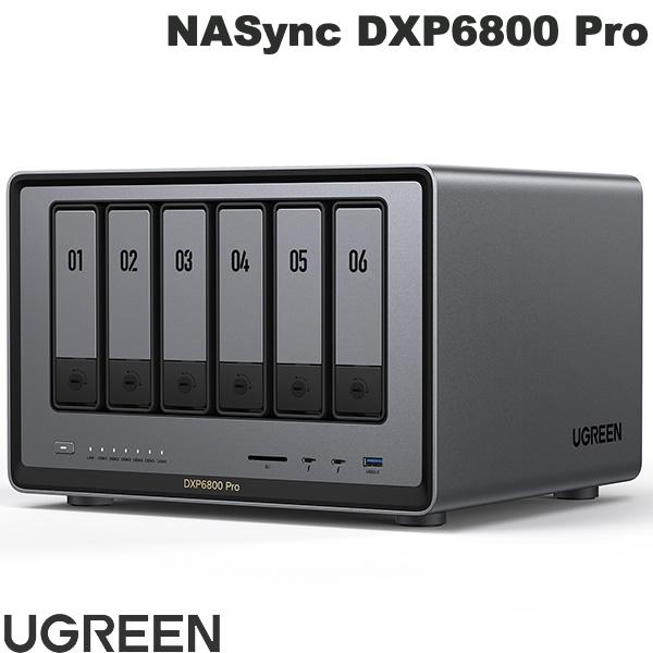 【未開封】UGREEN NASync DXP4800 Plus NAS UGREEN 4ベイ NASストレージ - 136TB超大容量と高速10GbE転送