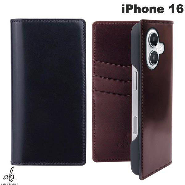［2024］ 【完全受注生産品】ABBI SIGNATURE iPhone 16 ROCADO シェルコードバン MagSafe対応ケース アビー シグネチャ (スマホケース・カバー) 手帳型ケース 日本の職人が作る イタリアレザー 希少 馬革 天然皮革 プレゼント｜Apple専門店 キットカット