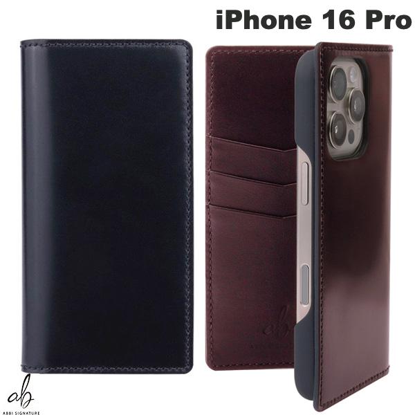 ［2024］ 【完全受注生産品】ABBI SIGNATURE iPhone 16 Pro ROCADO シェルコードバン MagSafe対応ケース アビー シグネチャ (スマホケース・カバー) 手帳型ケース 日本の職人が作る イタリアレザー 希少 馬革 天然皮革 プレゼント｜Apple専門店 キットカット