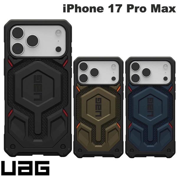 ［2025］ UAG iPhone 17 Pro Max MONARCH PRO KEVLAR (モナークプロ) コンポジットケース MagSafe対応 ユーエージー (スマホケース・カバー) 軽量 落下保護 衝撃吸収 かっこいい 男性 アウトドア タフ｜Apple専門店 キットカット