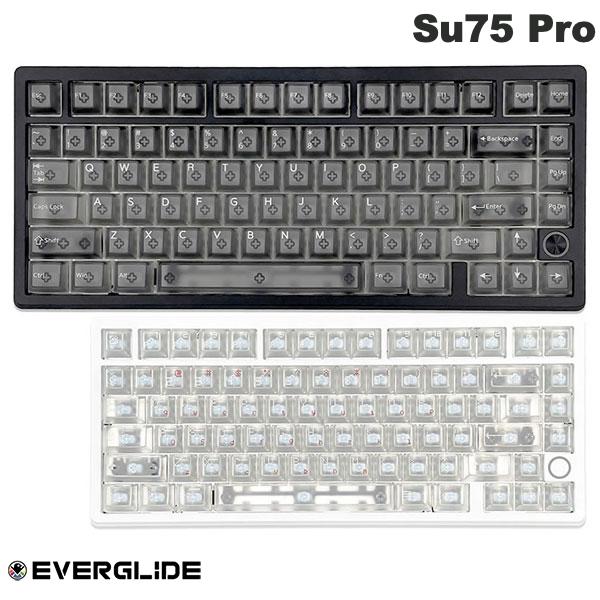 【楽天市場】EverGlide Su75 Pro 0.001mm ラピッドトリガー対応 75% 有線 US配列 ゲーミングキーボード 磁気 ...