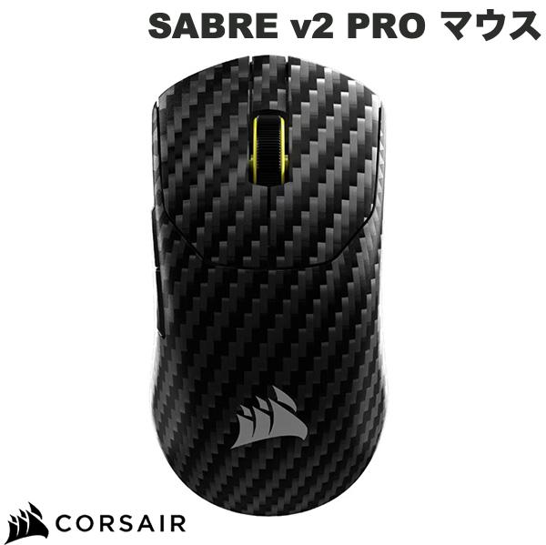 Corsair SABRE v2 PRO ワイヤレス CF Bluetooth / 2.4GHz ワイヤレス 有線 ゲーミングマウス 超軽量 カーボンファイバー # CHR-931G200-WW コルセア (マウス)|Apple専門店 キットカット