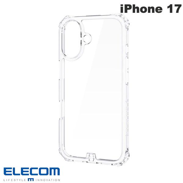 【楽天市場】[2025]ELECOM エレコム iPhone 17 ZEROSHOCK インビジブル メタルリング付 クリア # PM