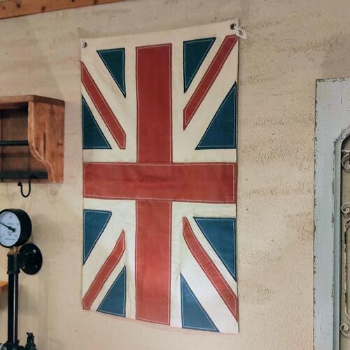 イギリス国旗　ユニオンジャック　壁掛け　アンティーク　看板