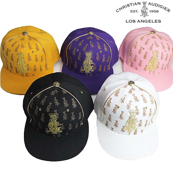 ニューエラ Audigier Christian Audigier 帽子 キャップ 帽子 Cap ベースボール キャップ フレックスフィットタイプ Sol ブランド ファッション Christian クリスチャンオードジェー ブラック 送料無料 Audigier クリスチャンオードジェー キャップ ホワイト