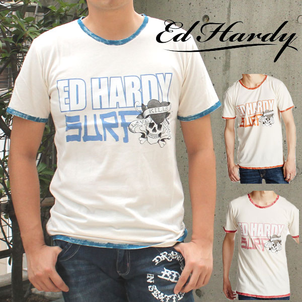 【★10%OFFｸｰﾎﾟﾝ★4月17日09:59迄】エドハーディー Tシャツ メンズ Ed Hardy LKS ラブキル スカル M02SPRG566 エド・ハーディー edhardy タトゥー 7,654円