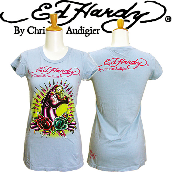 楽天市場】エドハーディー Tシャツ レディース Ed Hardy
