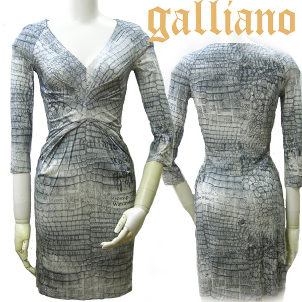 ジョン・ガリアーノ　シャンパンゴールド　 ワンショルダー　 パーティードレス 楽天市場】ジョンガリアーノ(JOHN GALLIANO) ワンピース
