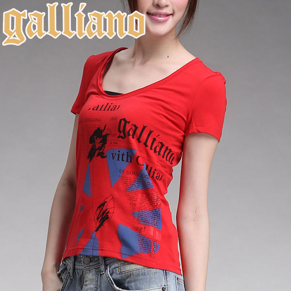 楽天市場】Galliano ガリアーノ レディース 半袖 Tシャツ